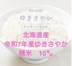 北海道産 ゆきさやか 精米 10kg 令和7年産 - メルカリ