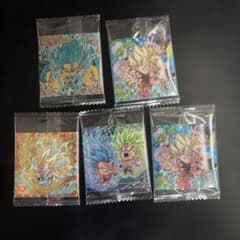 ドラゴンボール 超戦士シール 5枚セットのサムネイル