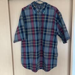 ユニクロ　マドラス　シャツ　XLのサムネイル