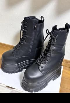 厚底ブーツ 淘宝網 タオバオ シークレットブーツ コスプレ 22cm 即日発送可】タオバオ 厚底ブーツ コスプレ シークレット - メルカリ