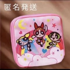 파워 퍼프 걸스 스퀘어 형 파우치