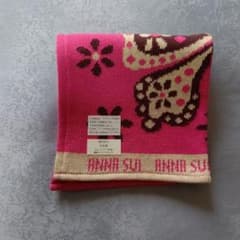 ANNA SUI 花柄タオルハンカチのサムネイル