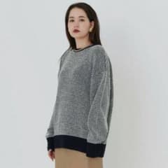 tina jojun ユニセックスワッフルニットのサムネイル