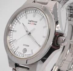 美品 CITIZEN ねじ込み式リューズ Lighthouse 腕時計 S218 - メルカリ
