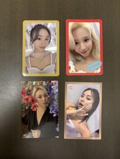 TWICE チェヨン トレカ 4枚セットのサムネイル