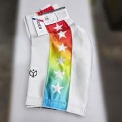 メダリスト︰競輪プロ用ウィンターパンツ(レインボーカラーLサイズ) メダリスト︰競輪プロ用ウィンターパンツ(レインボーカラーLサイズ