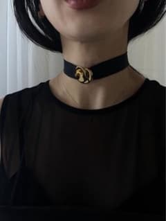 Ameri CONSTRUCTIVE OVAL RIBBON CHOKER - メルカリ