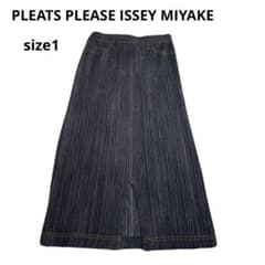 希少 美品 PLEATS PLEASE ISSEY MIYAKE デニム転写 - メルカリ