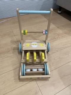 カラフル木製手押し車 音付きのサムネイル