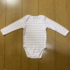 Baby Dior ディオール ベビー 長袖 ロンパース 12M 80 ピンクのサムネイル