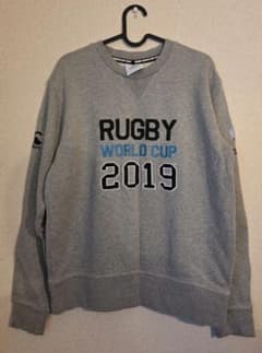 ★新品タグ付★ ラグビーワールドカップ2019 canterbury スウェット ラグビー Rugby W杯 ワールドカップ 2019 公式 スウェット グレー