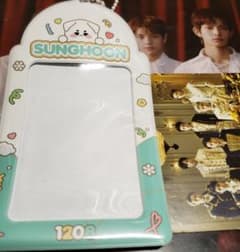 enhypen ソンフン トレカ トレカホルダー フォトカードホルダー