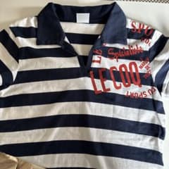 LE COQ SPORTIF ストライプ 半袖ポロシャツのサムネイル