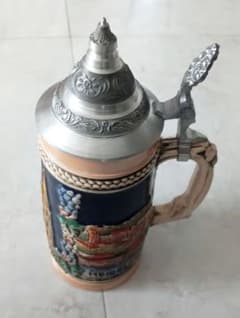 ドイツ製 陶器の ビールジョッキ - メルカリ