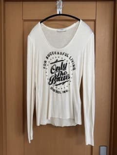 DIESEL 長袖Tシャツ アイボリーのサムネイル