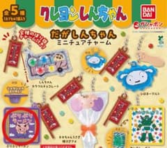 クレヨンしんちゃん だがしんちゃん ミニチュアチャーム ぶりぶりラーメンのサムネイル
