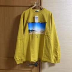 新品　ルースイソンブラ　ドミンゴ　ロングスリーブTシャツ　フォトT　イエロー　Ｌ 新品 ルースイソンブラ ドミンゴ ロングスリーブTシャツ フォトT