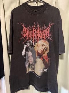 ビリー・アイリッシュ Tシャツ ダークグレーのサムネイル