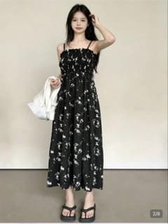 花柄キャミワンピースのサムネイル