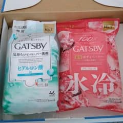 ギャッツビー　ボディペーパー　フェイスペーパーセットのサムネイル
