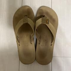 RAINBOW SANDALS レインボーサンダル ヌバック レザー 美品