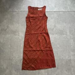 MARIAH ノースリーブ ワンピース タイト ロング丈 刺繍 アーカイブのサムネイル