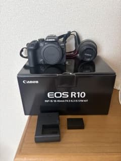 デジタルカメラ CanonEOSR10RF-S18-45F4.5-6.3ISSTMKIT 美品CanonEOSR10RF-S18-45F4.5-6.3ISSTMKIT - メルカリ