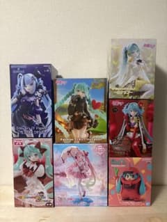 【未開封】初音ミク プライズフィギュア 7種セット