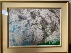 中島千波「三春の瀧桜」のサムネイル