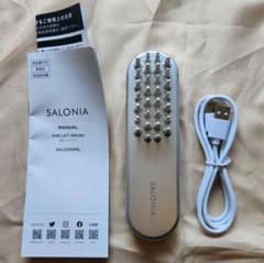 SALONIA 美顔器 スカルプ・フェイス・ボディ AL22206SL シルバー