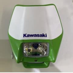 【未使用】KLX250SR/KDX230R ヘッドライトカウル+社外ライト m59621940323_1.jpg?1768131872