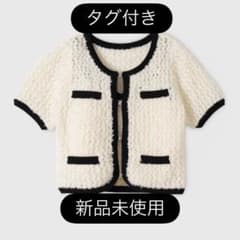 リボンヤーンビスチェセットトップスのサムネイル