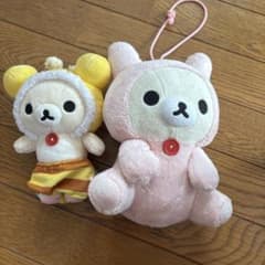 【美品・洗濯済】コリラックマ はちみつの森 ＆ 車用 ティッシュホルダー 2点のサムネイル