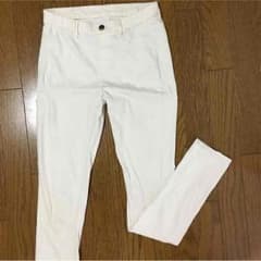 UNIQLO 白スキニー ホワイトスキニー ストレッチパンツのサムネイル