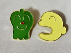 戌神ころね ころねすきー＆ピキピキピーマン ピンバッジ グッズ ホロライブ