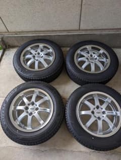 無限 MUGEN NR 15×6.5J　スタットレスタイヤ&ホイールセットのサムネイル