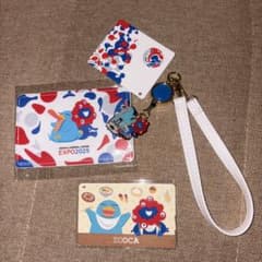 新品ミャクミャクICOCA 合皮パスケース付き - メルカリ