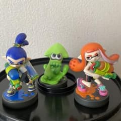amiiboスプラトゥーン　まとめてのサムネイル