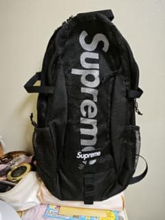 Supreme メッシュバックパック 2020SS ブラック - メルカリ