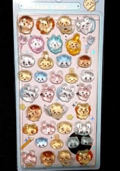 Thumbnail of 【正規品】ちいかわ　ボンボンドロップシール　みんなポーズ　新品　タグ付き