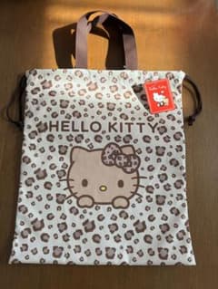 ハローキティ 巾着 ヒョウ柄 アベイルのサムネイル