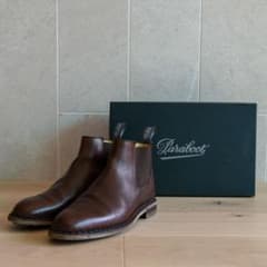 Paraboot CHENAYE UK6 ビームスF別注 ブラウン サイドゴア Paraboot CHENAYE UK6 ビームスF別注 ブラウン サイドゴア - メルカリ
