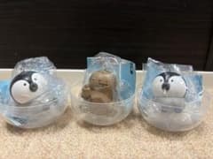 ナガノ水族館 フィギュアキーホルダー ペンギン オオサンショウウオ 3点セットのサムネイル