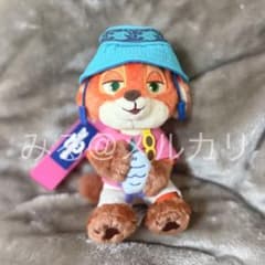 ディズニーストア 上海ディズニー ズートピア ニック ぬいぐるみ