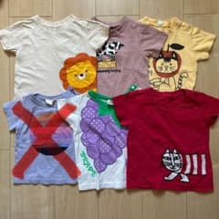 Tシャツ５枚セット　保育園着のサムネイル