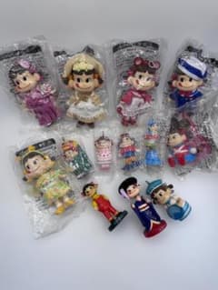 豪華13点セット】不二家 ペコちゃん プリティ/首振り人形/ミニミニ