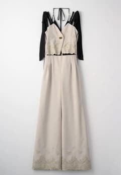 murral Morpho embroidery overallsのサムネイル