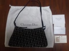 Christian Dior ハンドバッグ(black) 保存袋&保証書付のサムネイル