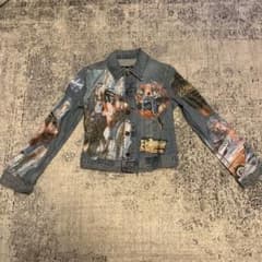 DOLCE&GABBANA ヴィンテージペイントデニムジャケットのサムネイル