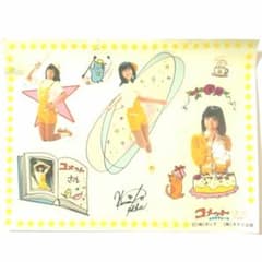 昭和 コメットさん 大場久美子 アイドル キラキラ シール 当時物 ④ 昭和 コメットさん 大場久美子 アイドル キラキラ シール 当時物 ②